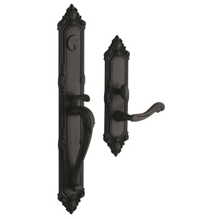 Baldwin Double Cylinder Entry Handlesets Oil Rubbed Bronze 6950.102.LDBL